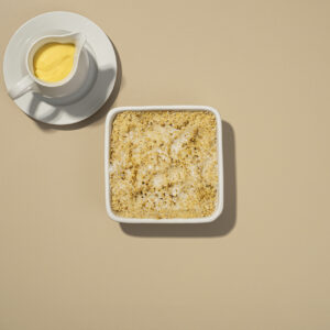 Bramley Apple and Cinnamon Crumble