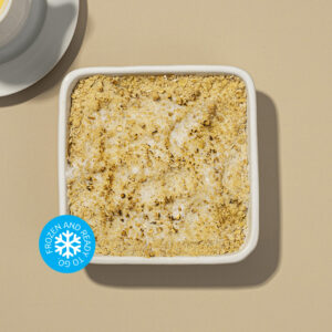 Bramley Apple and Cinnamon Crumble - Frozen